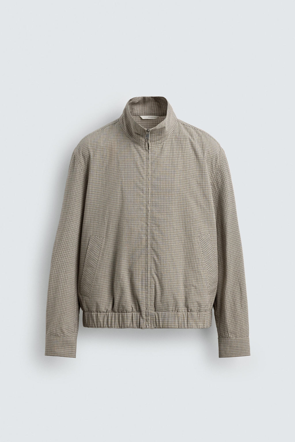 CHECK TEXTURED JACKET - Zara фото 8