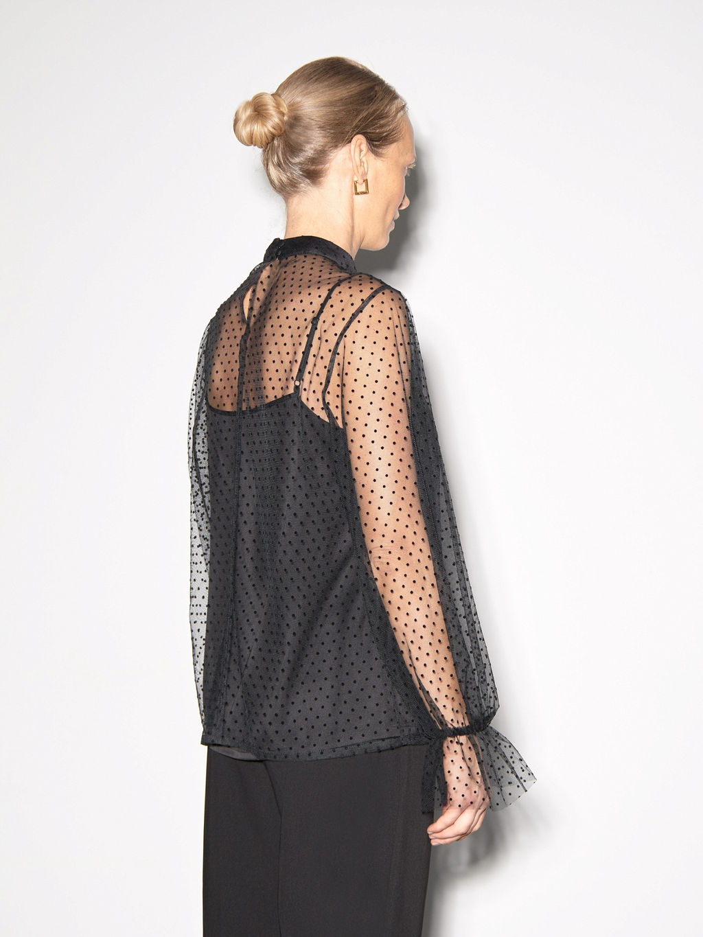ЕМКА / Блузка в горох - Emka фото 4