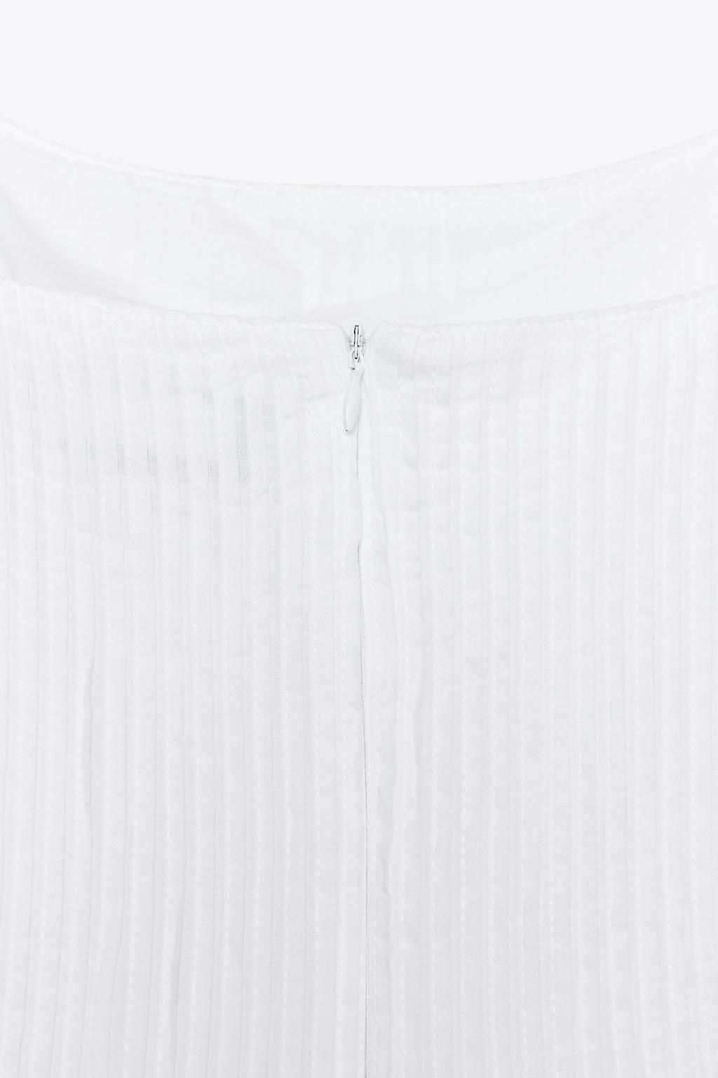 POPLIN SHORT DRESS - Zara фото 8