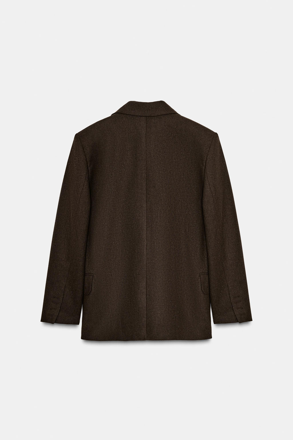 DOUBLE-BREASTED BLAZER WITH SHOULDER PADS - Zara фото 3