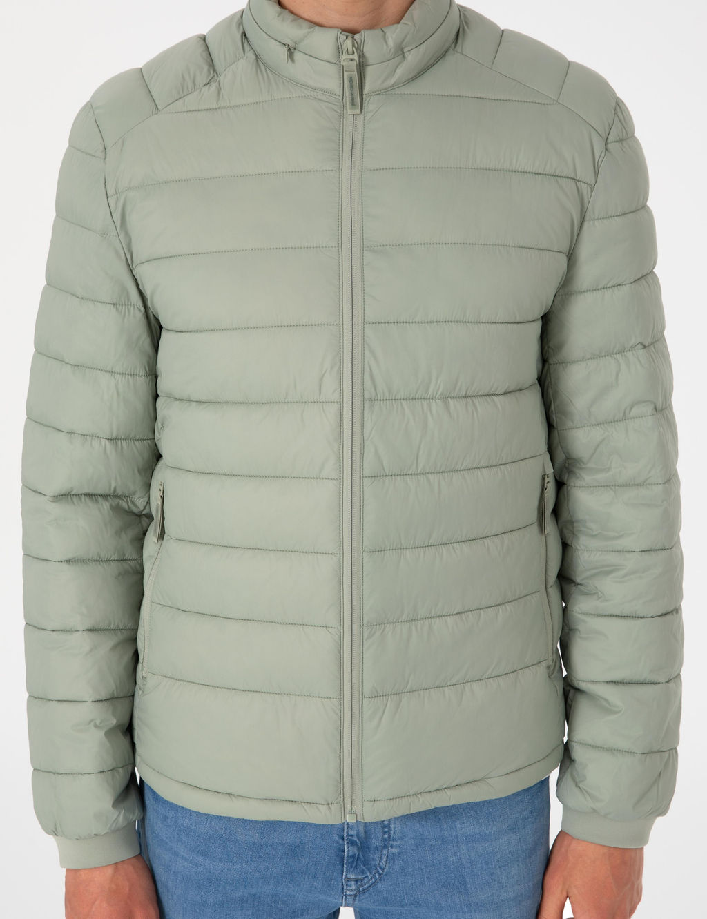 Ye_il Cropped Slim Mont