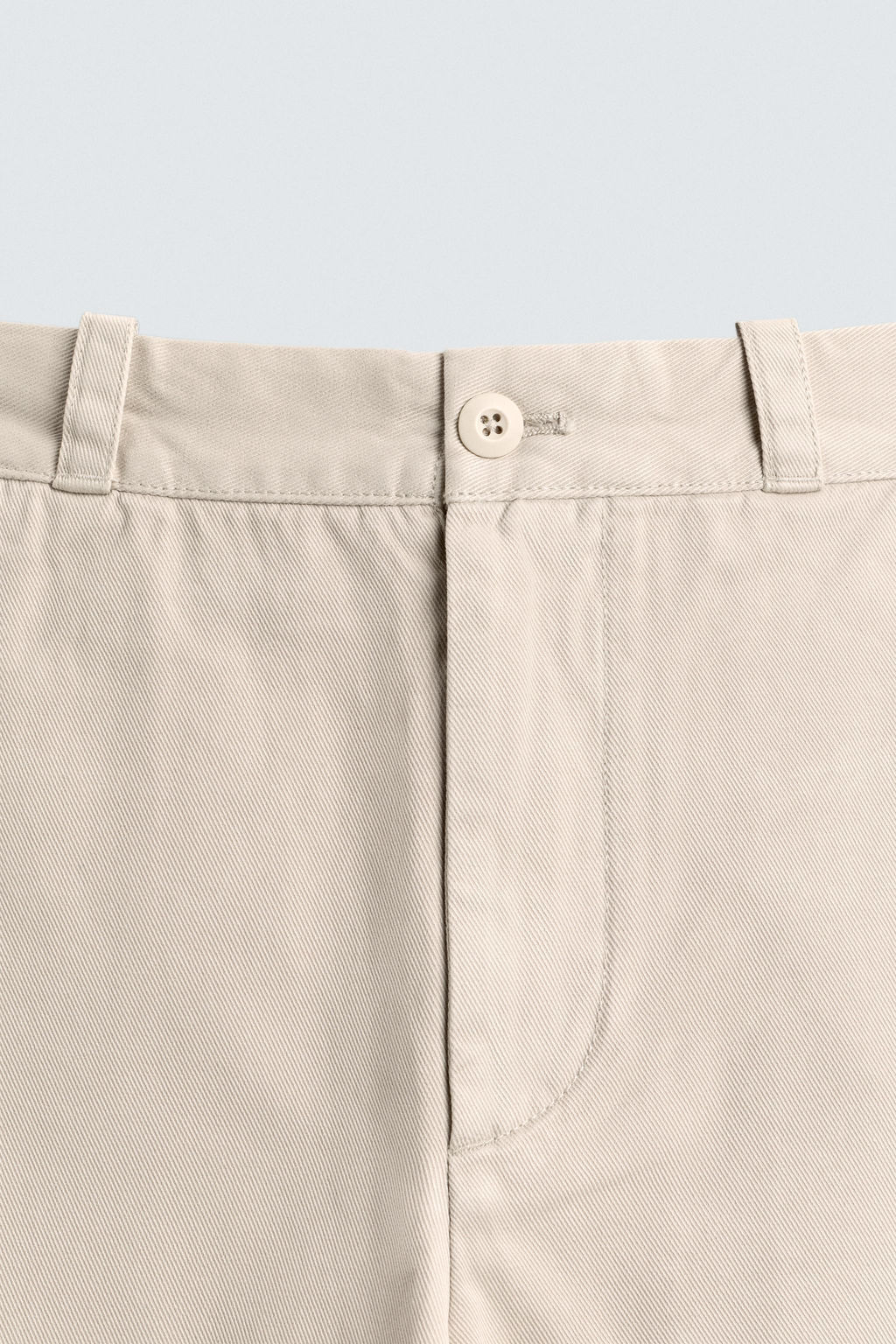 PANTAL?N CHINO WIDE FIT / Blanco roto - Zara фото 9