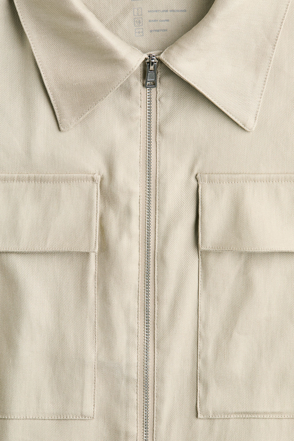 Sobrecamisa en mezcla lino Easy Care Regular Fit - H&m фото 3
