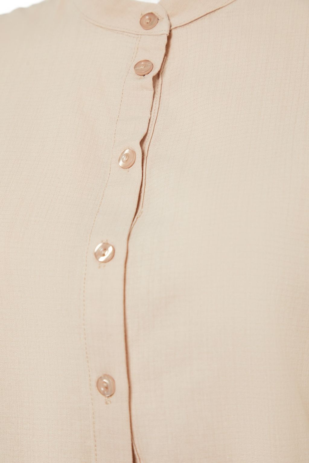 TRENDYOLMILLA Siyah Dokuma Flaml? Pamuk Genis Kal?p Mini Plaj Elbisesi TBESS20EL0873 фото 21