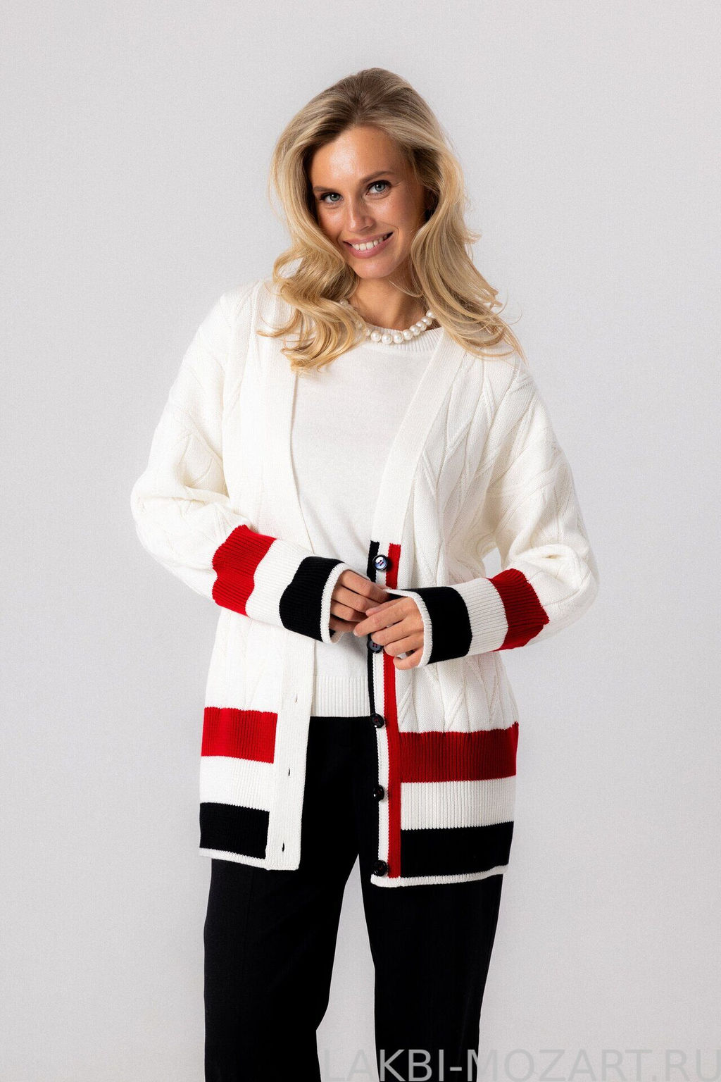 WW-2653 кардиган женский молоко