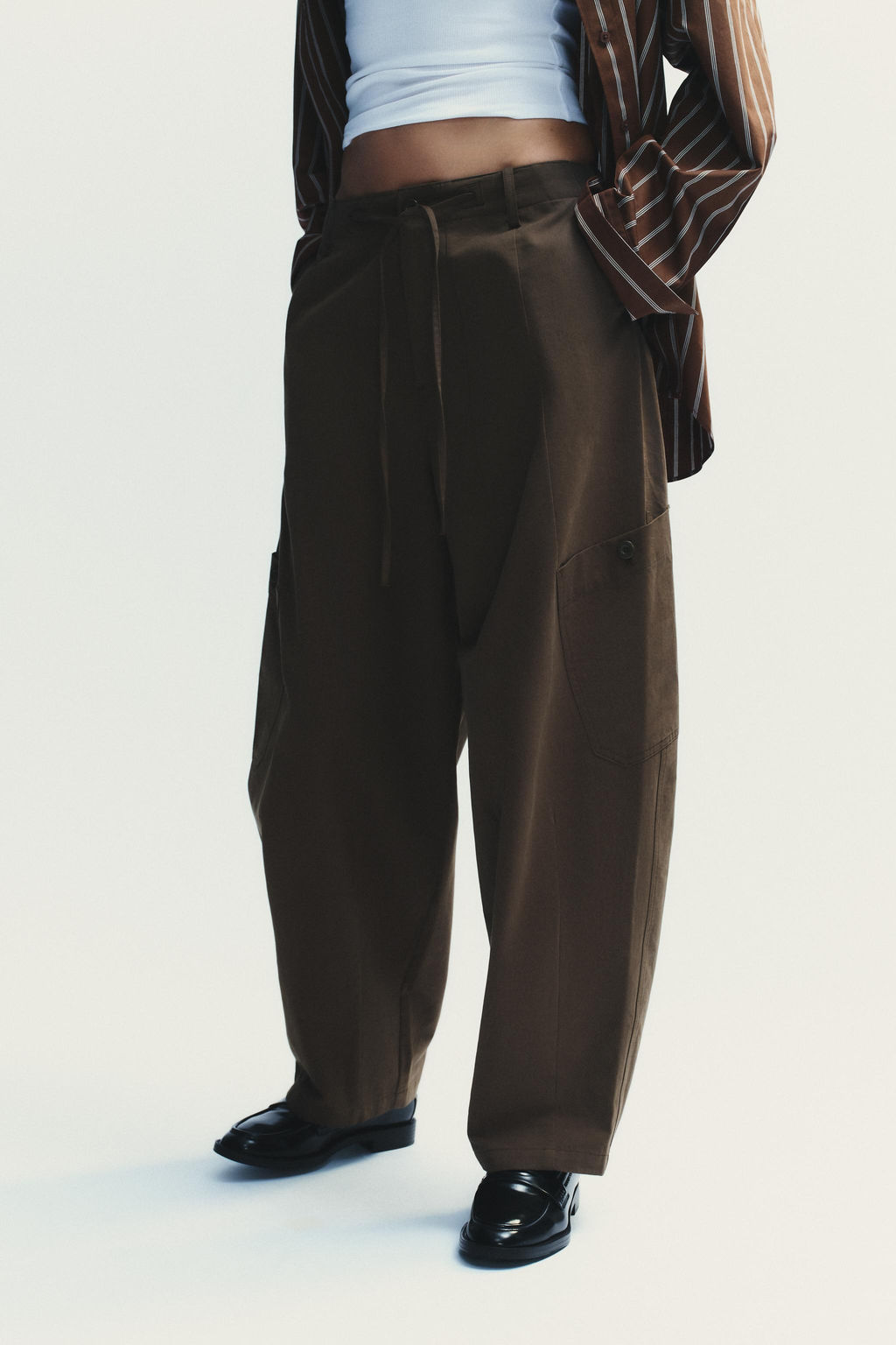 BALLOON CARGO TROUSERS - Zara фото 3