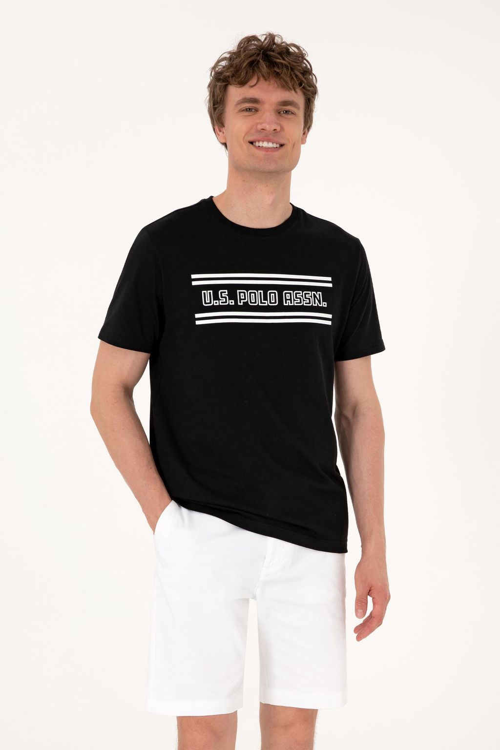 Erkek Siyah Ti__rt - U.s. polo assn фото 3