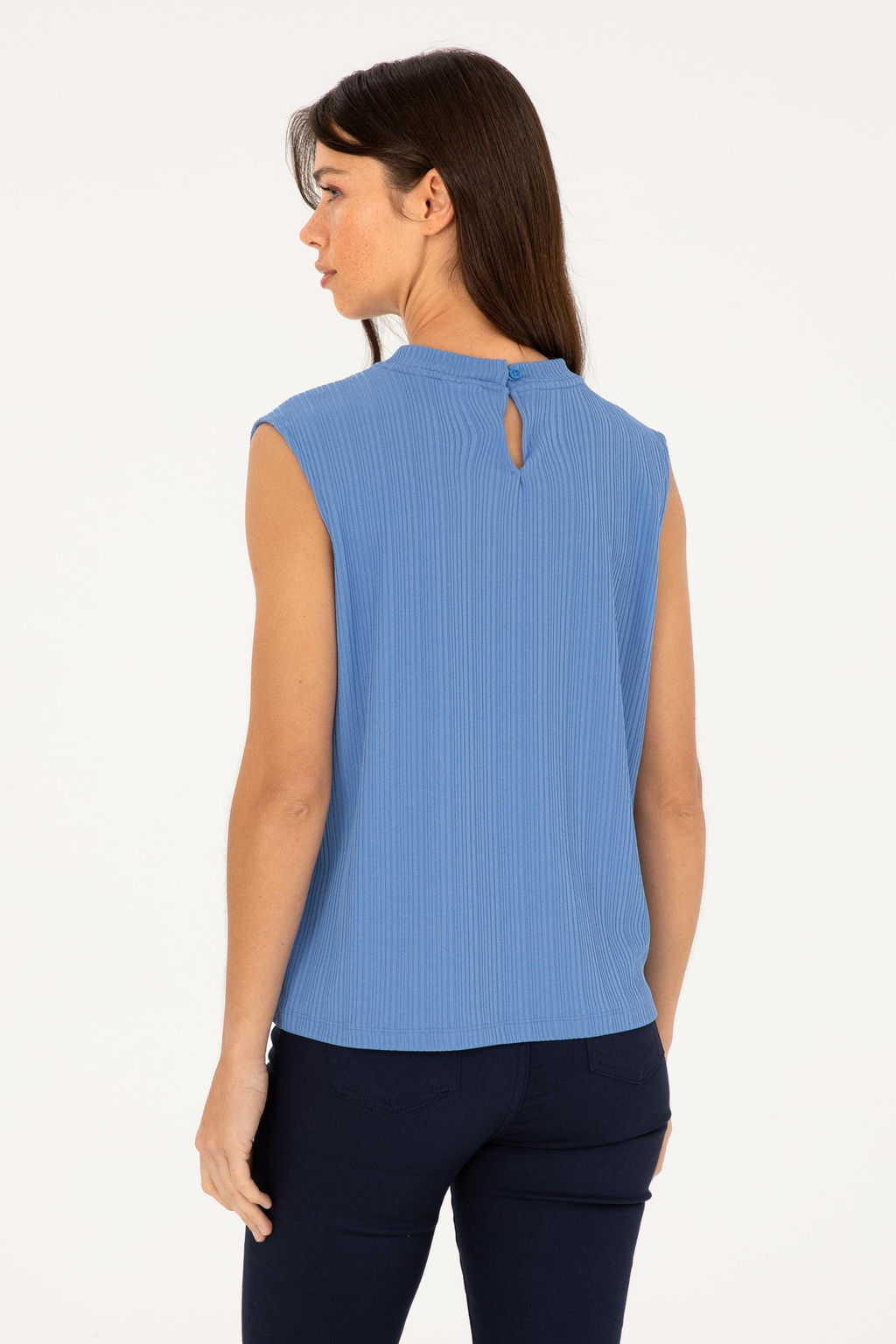 U. S. Polo Assn / Женская темно-синяя футболка - U.s. polo assn фото 5