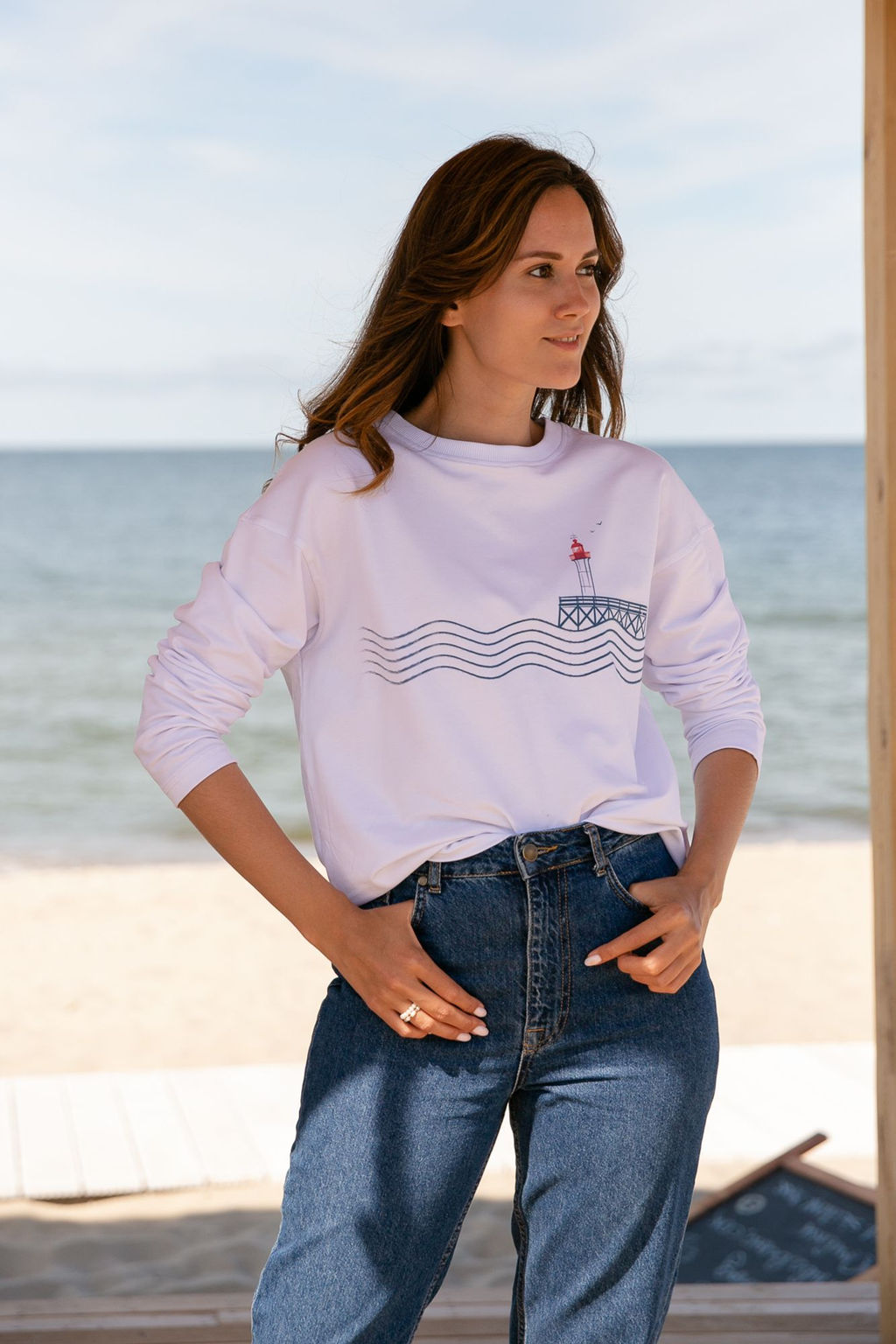 Лонгслив женский Deauville - Captain's mate фото 2