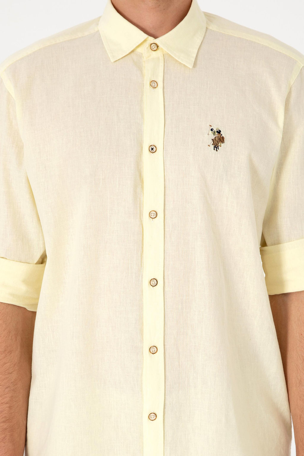 Erkek Limon Uzun Kollu Basic G_mlek Sepette S_rpriz _ndirim - U.s. polo assn фото 6