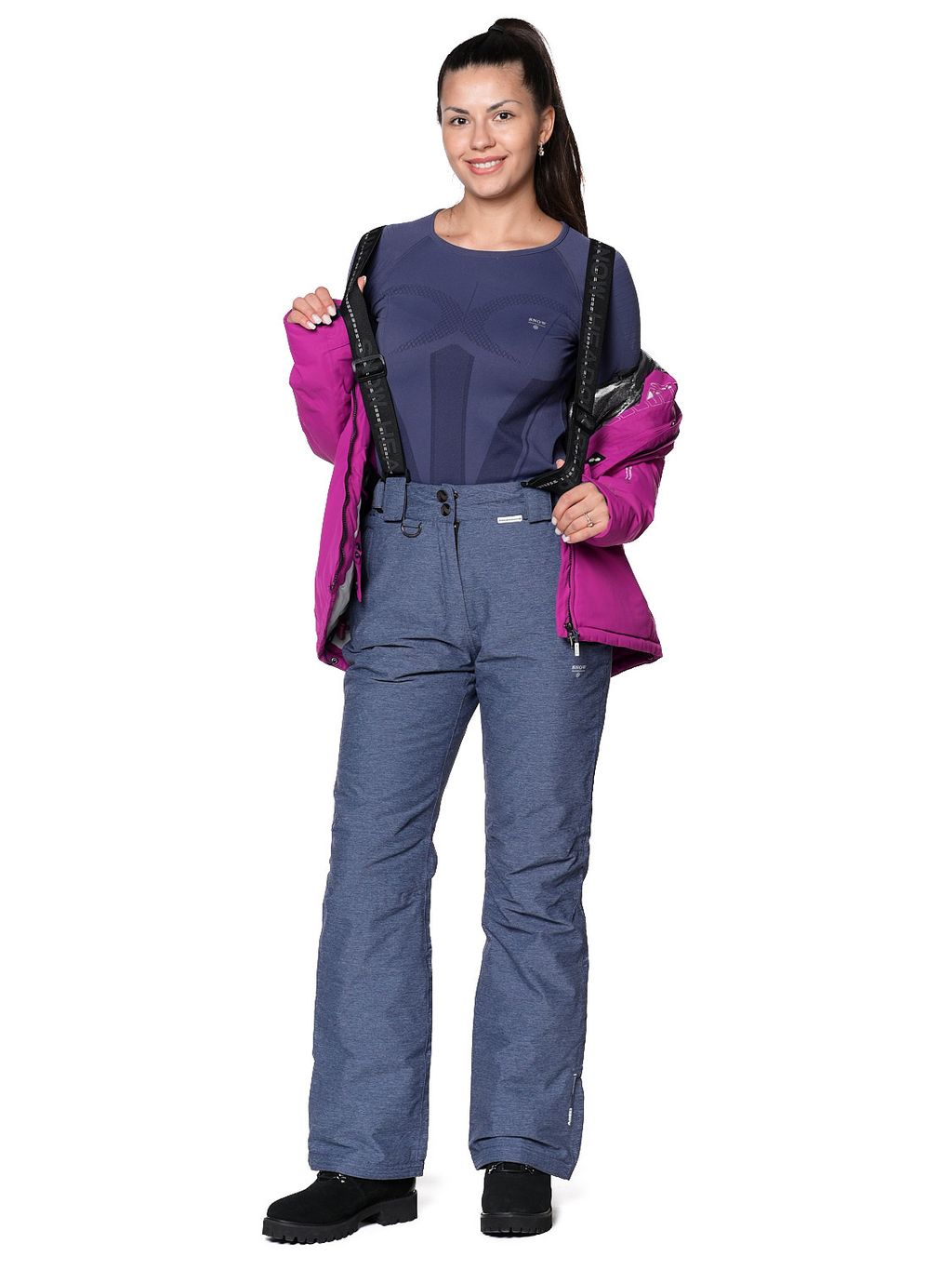 Костюм B-8629 Винный