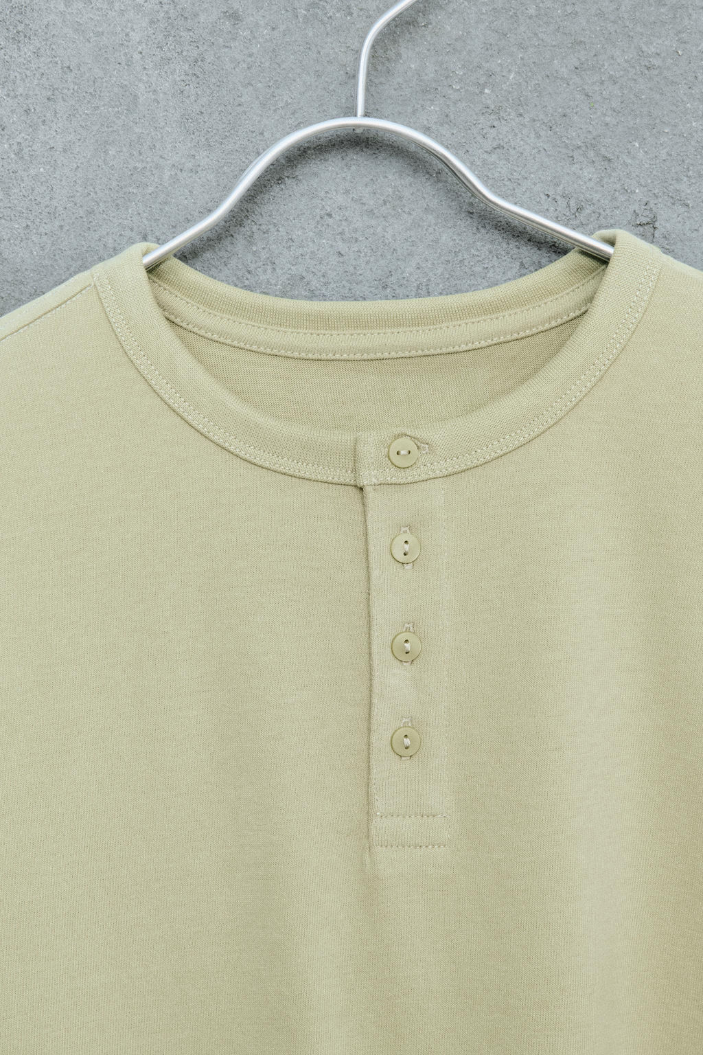 STORIESZ - CAMISETA CUELLO PANADERO HEAVY WEIGHT / Verde claro - Zara фото 3