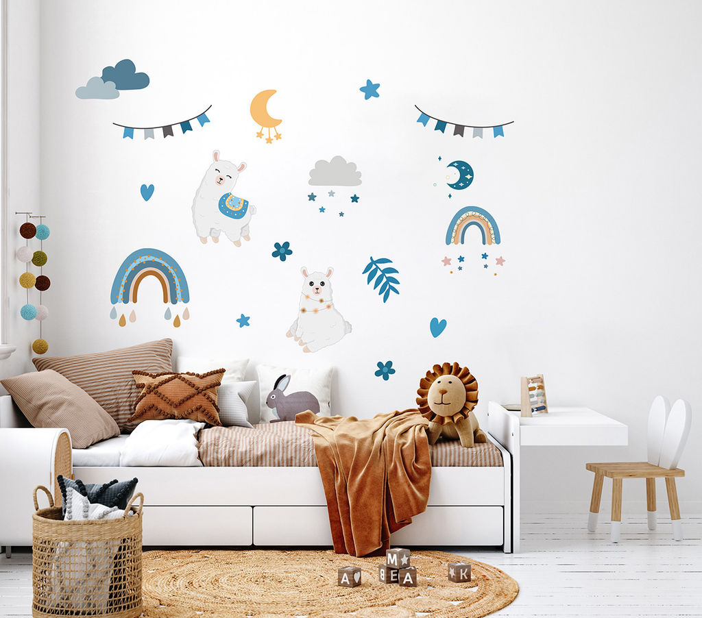 ФРЕЯ ISRM-005 Набор интерьерных наклеек Мой друг альпака фото 5