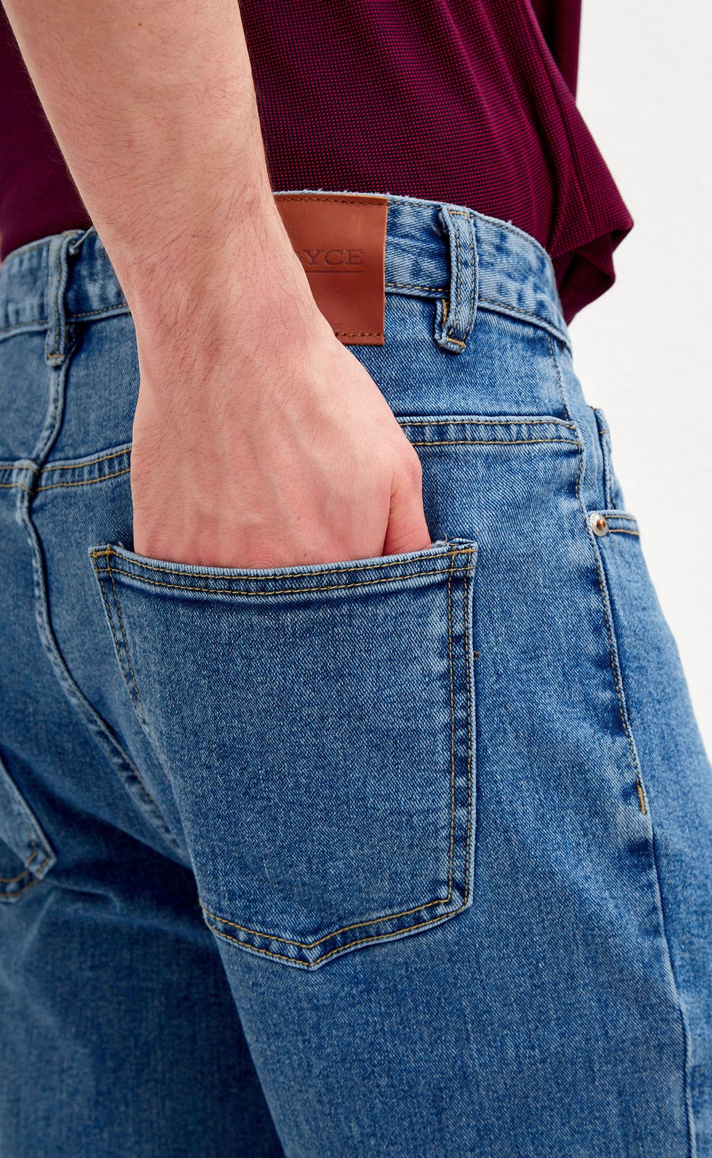 Джинсы AF08-52 blue - Fine joyce фото 6