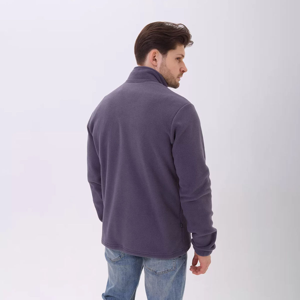 RODOS Толстовка на молнии мужская флис М-321 Синий  фото 40