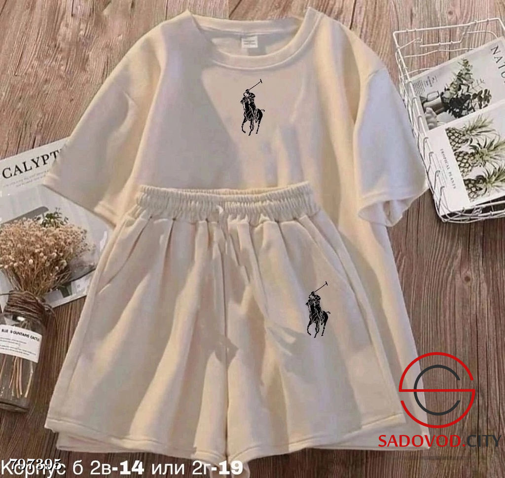 Костюм женский шорты и футболка - Bruno фото 7