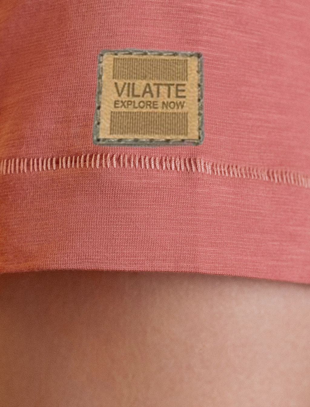 VILATTE / Футболка из фактурного полотна из 100% хлопка  фото 2