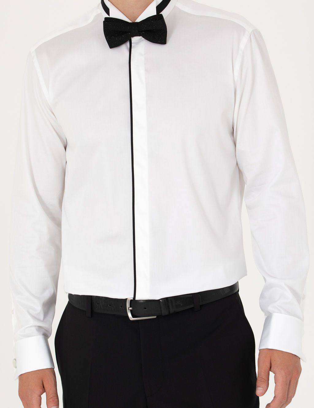 Beyaz Slim Fit Smokin G_mlek