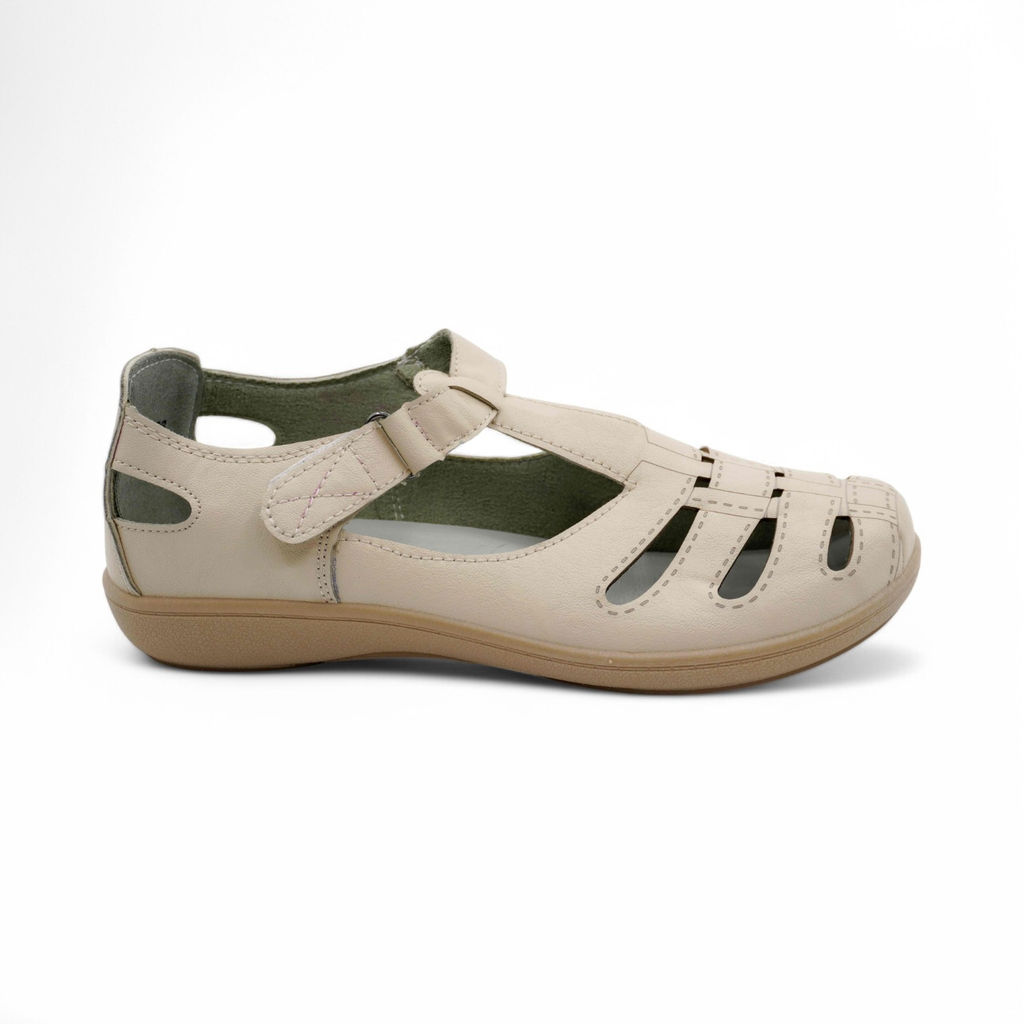 Женские летние туфли N3-7B бежевые - Sport фото 2