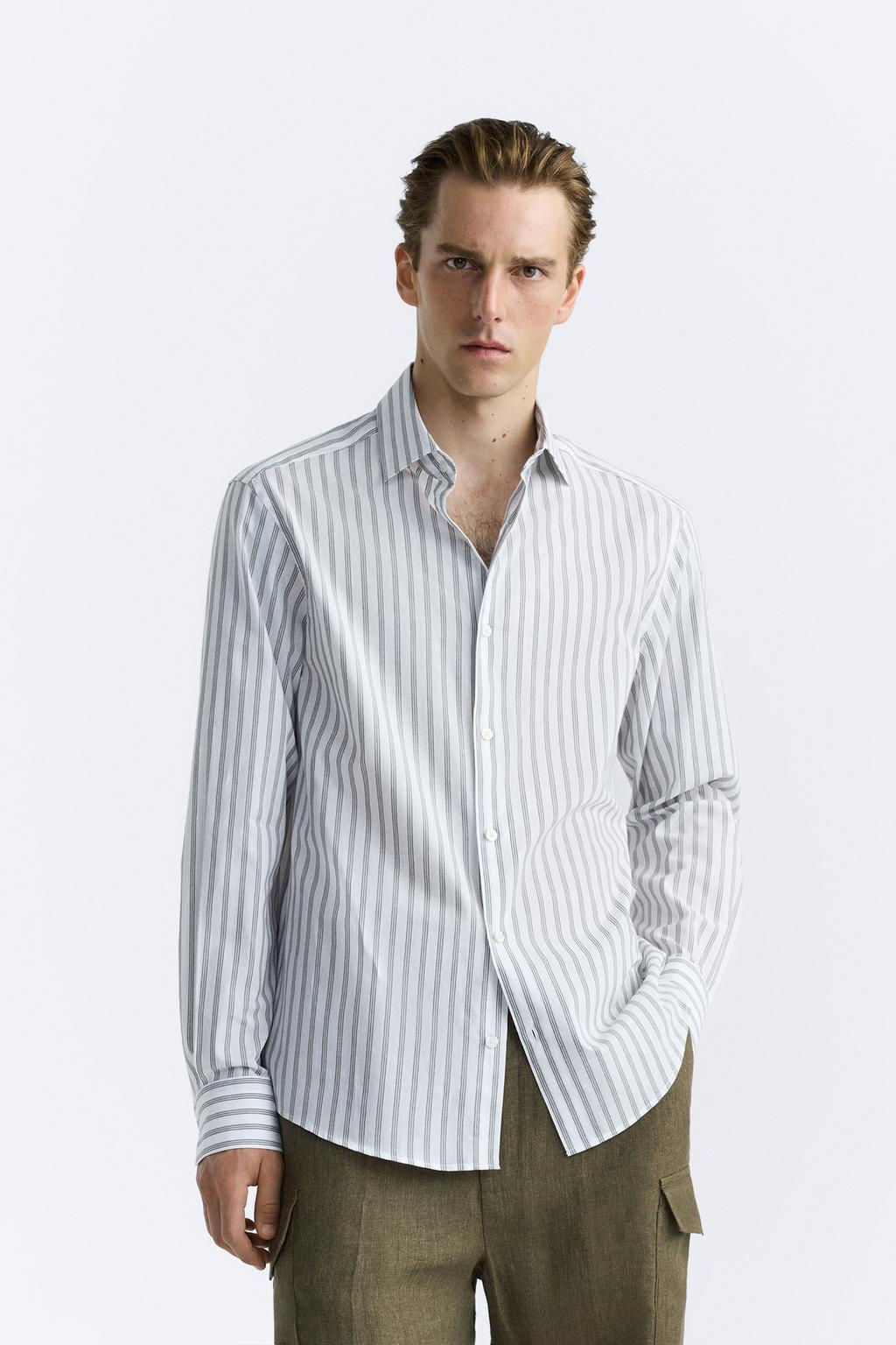 STRIPED SHIRT - Zara фото 2