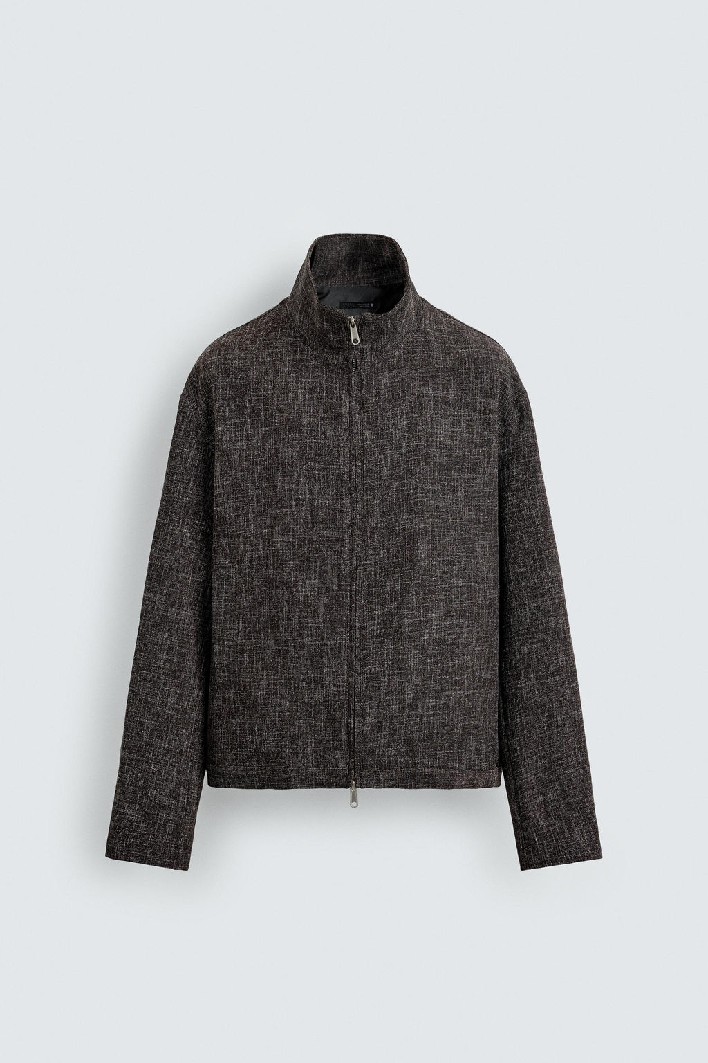 RELAXED FIT TEXTURED OVERSHIRT - Zara фото 7