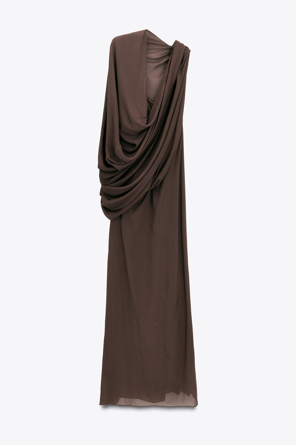 LIMITED EDITION MULTI-POSITION CAPE COMBINATION LONG DRESS - Zara фото 12