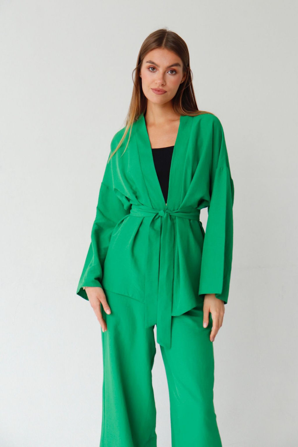 10133 Кимоно зелёное - Martichelli фото 7
