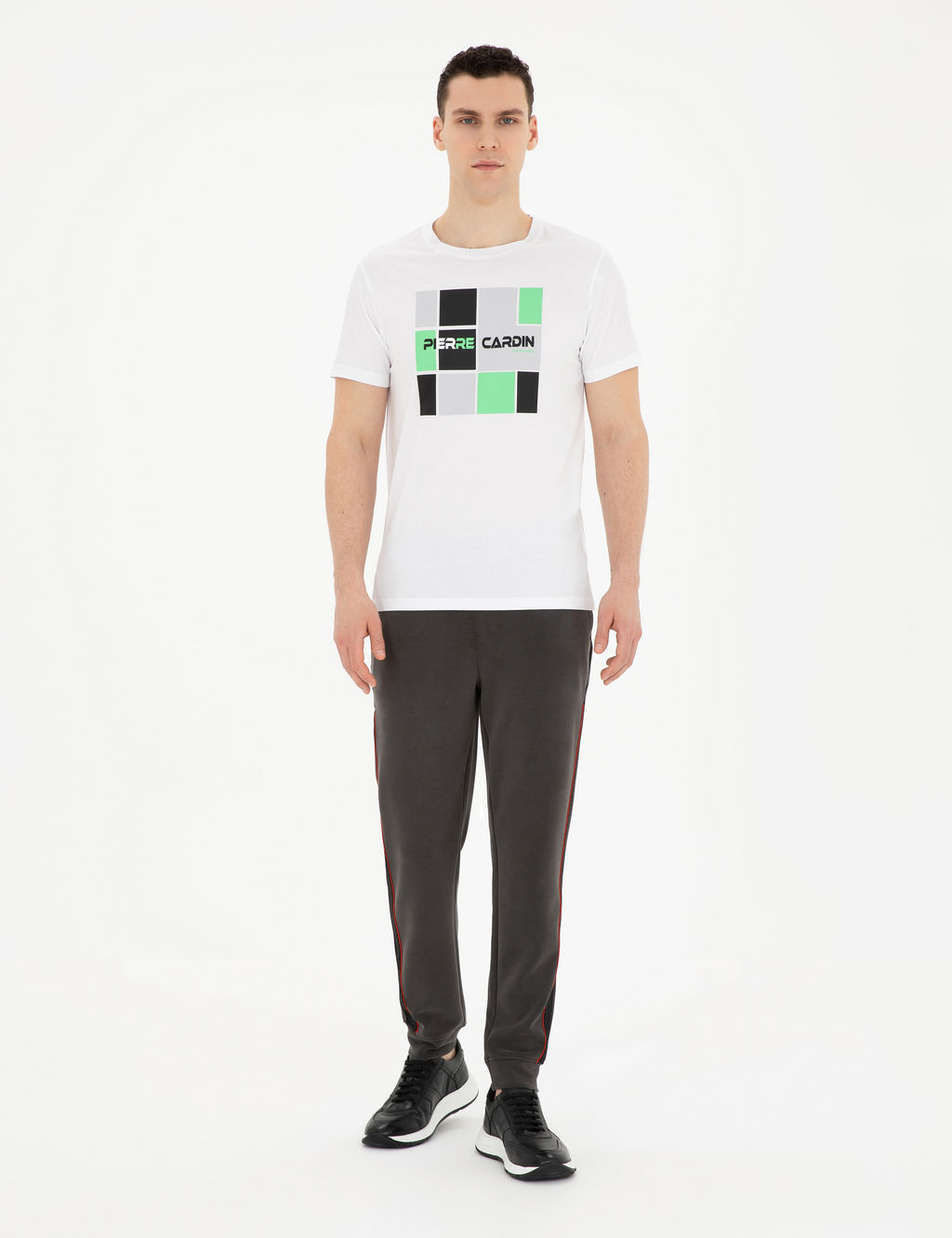 Beyaz Slim Fit Ti__rt
