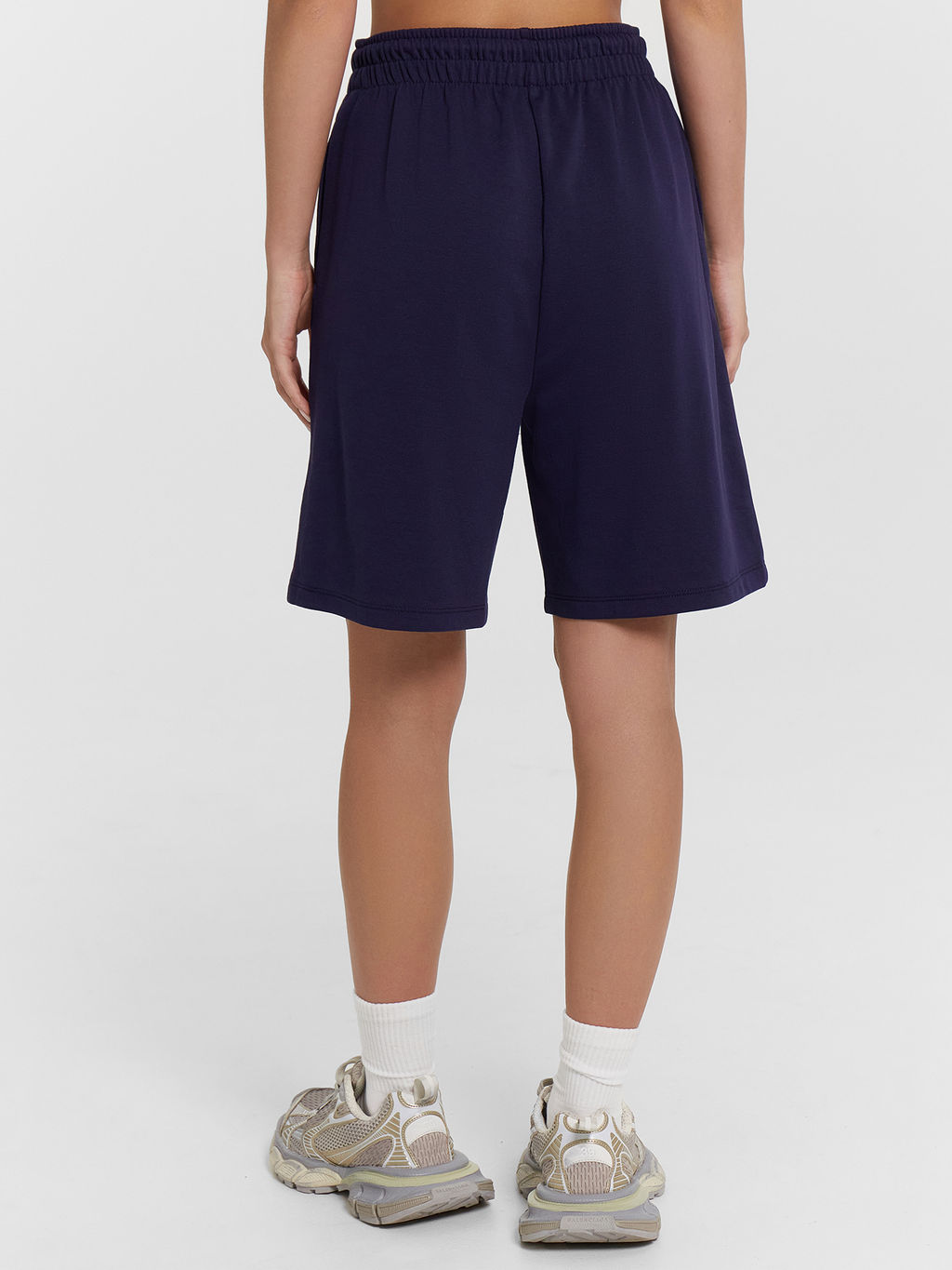 Комплект женский Mark Formelle футболка и шорты синий принт  фото 5