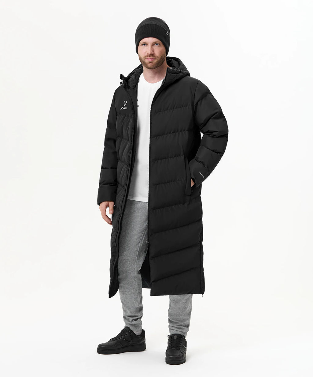 Пальто утепленное JOGEL ESSENTIAL PerFormPROOF Padded Coat, черный  фото 14
