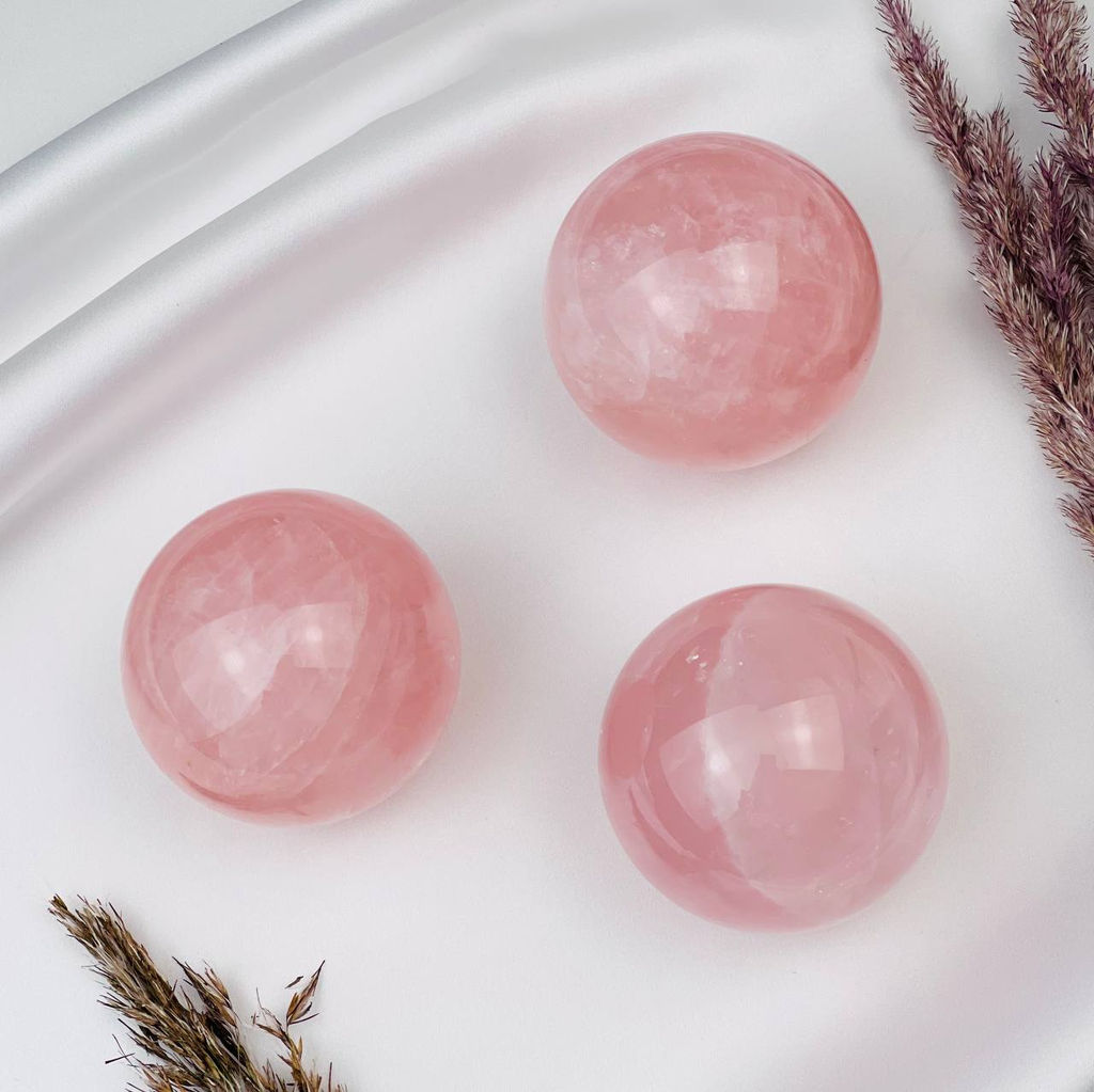 Шар из Розового кварца