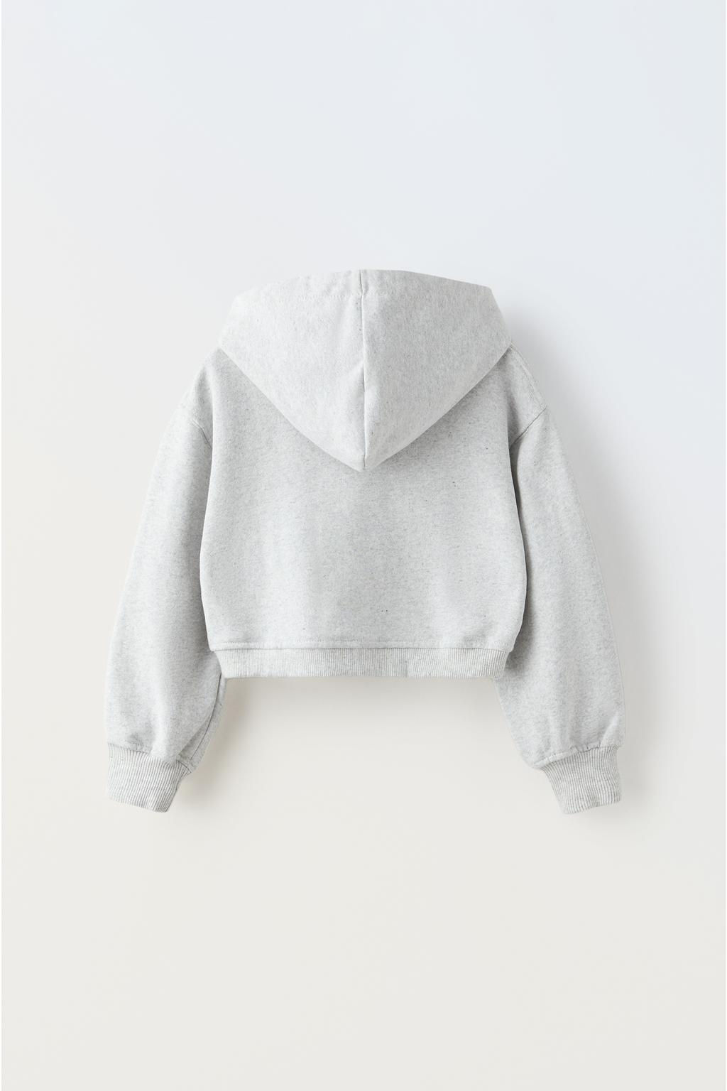 SLOGANLI CROP SWEATSHIRT - Zara фото 2