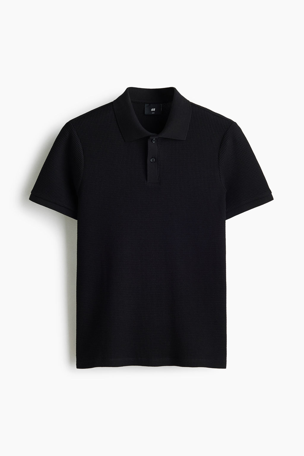 Polo en punto gofrado Slim Fit - H&m фото 2