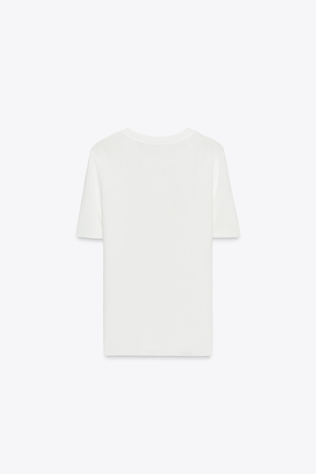 SHORT SLEEVE KNIT TOP - Zara фото 4