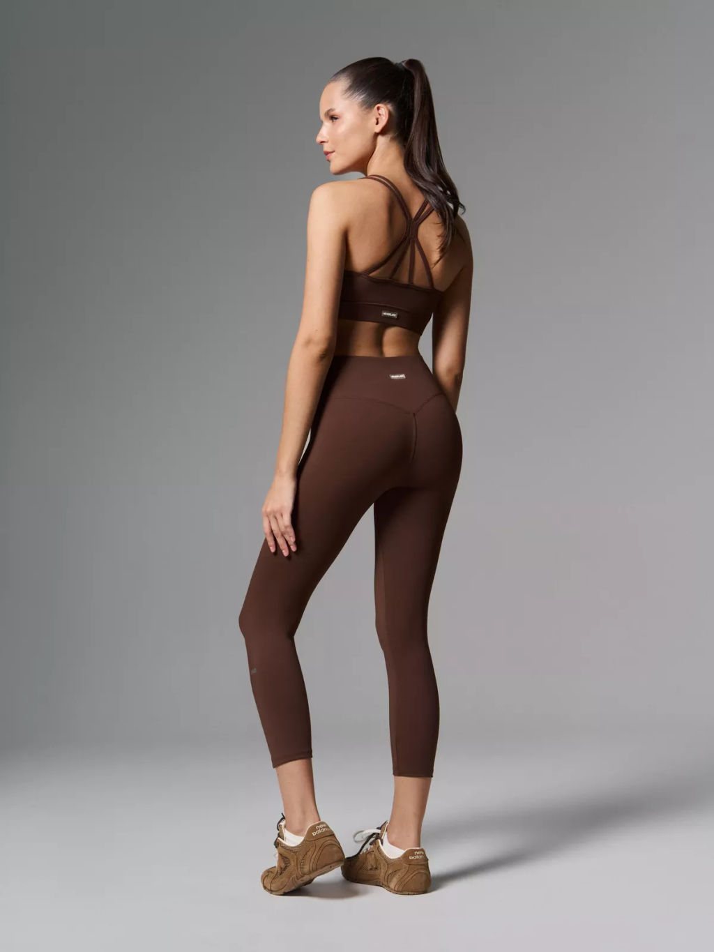 Леггинсы 7/8 с широким поясом - NEVERLATE фото 6