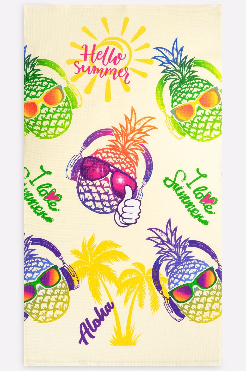 Полотенце пляжное вафельное 80Х150 Happy Fox Home  фото 13