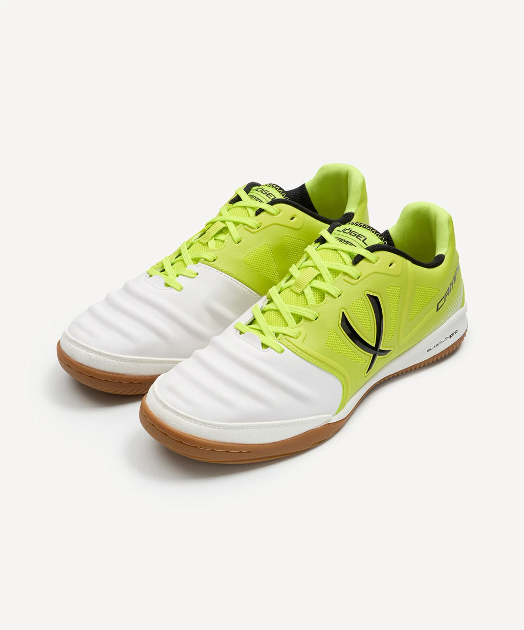 Бутсы зальные JOGEL CAMPO 2.0, салатовый/белый  фото 2