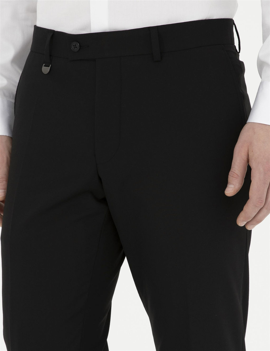 Siyah Slim Fit Kuma_ Pantolon - Pierre cardin фото 6