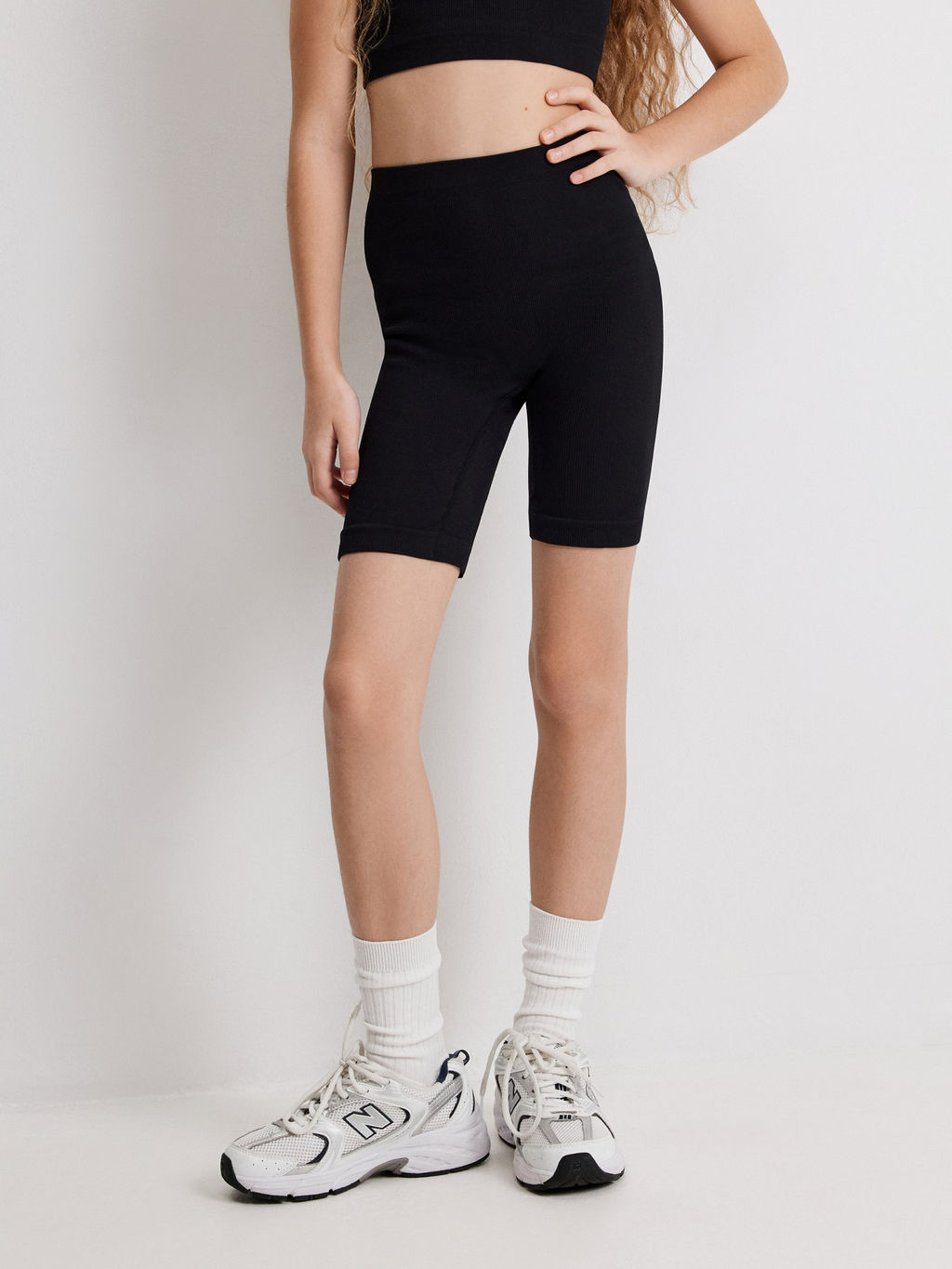 Комплект детский Acoola Mohana топ и шорты полиамид с полиуретаном черный  фото 5