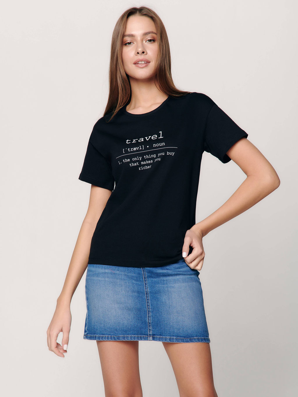 CONTE Футболка женская LD 1230 black