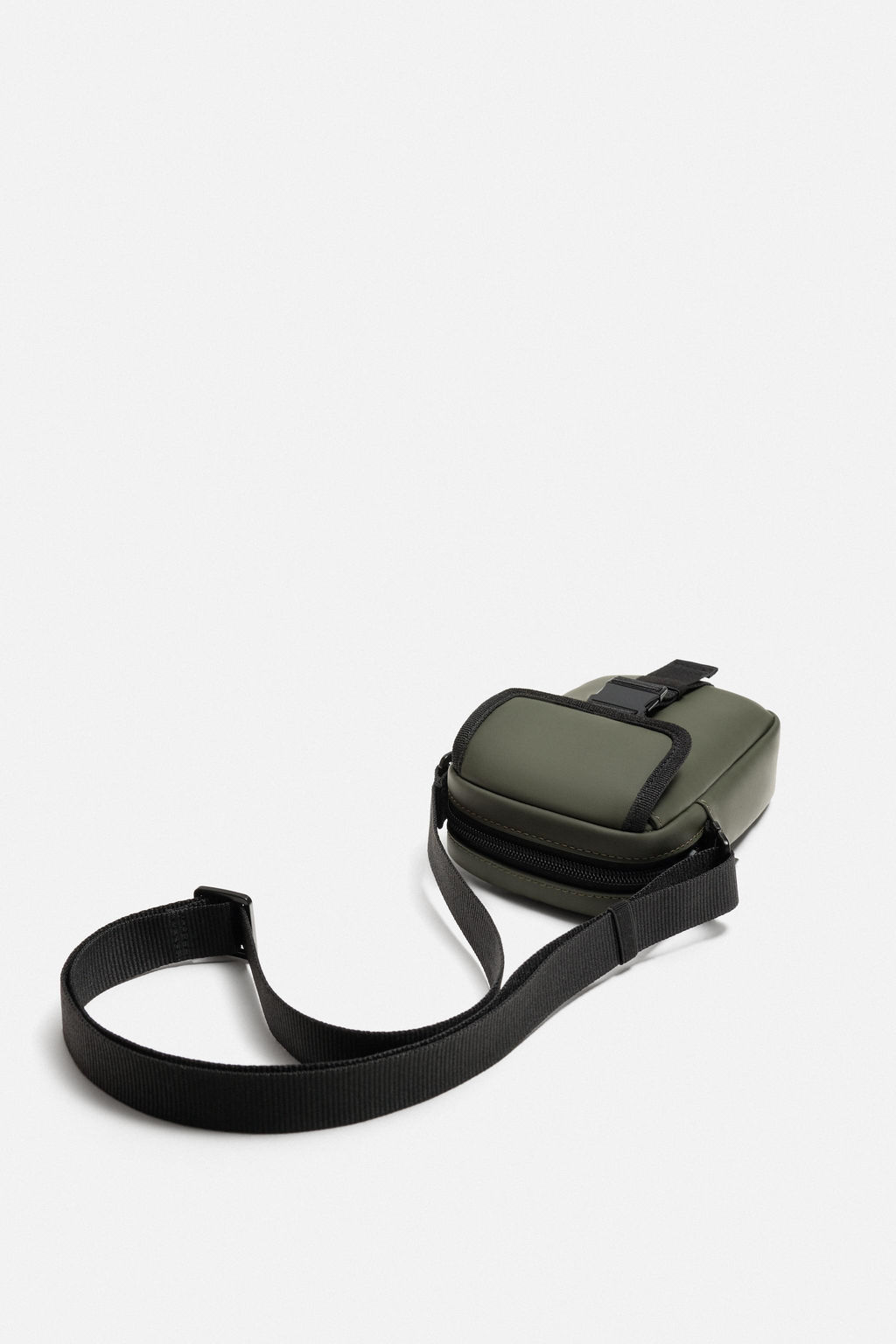 RUBBERISED CROSSBODY BAG - Zara фото 4