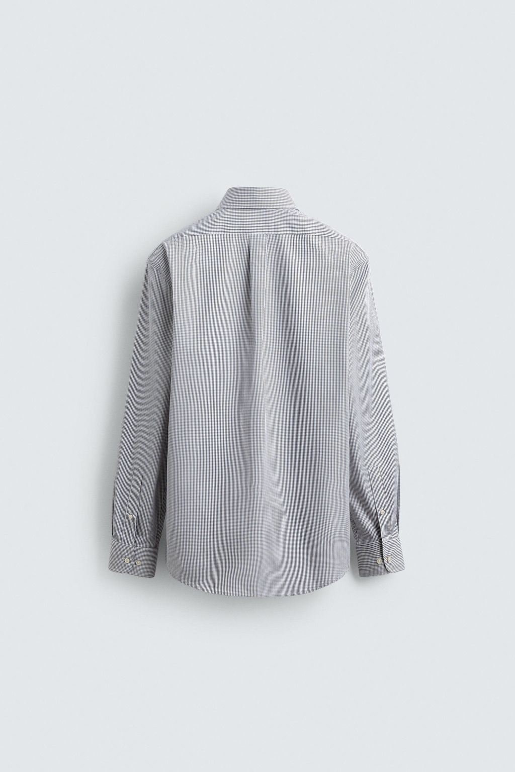 Рубашка Regular Fit в клетку коричневая