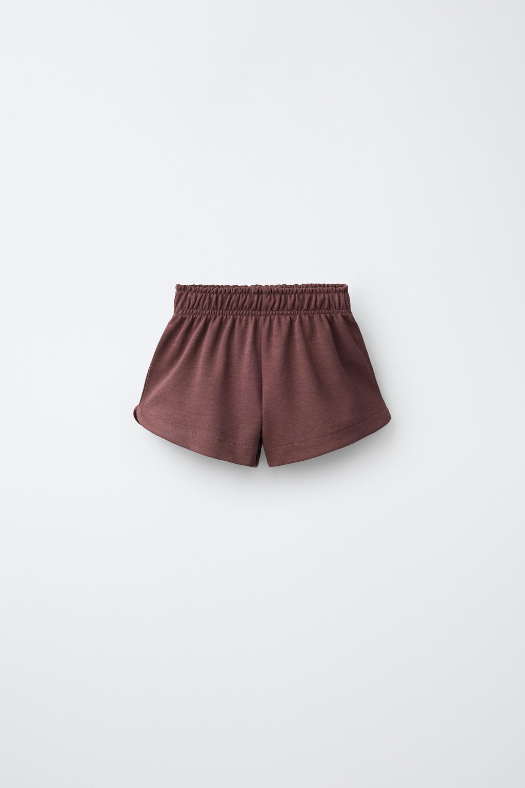 CONJUNTO CAMISETA Y BERMUDA INTERLOCK / Vino - Zara фото 5