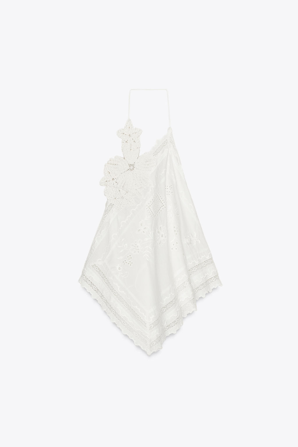 ZW COLLECTION ASYMMETRIC FLORAL TOP - Zara фото 3