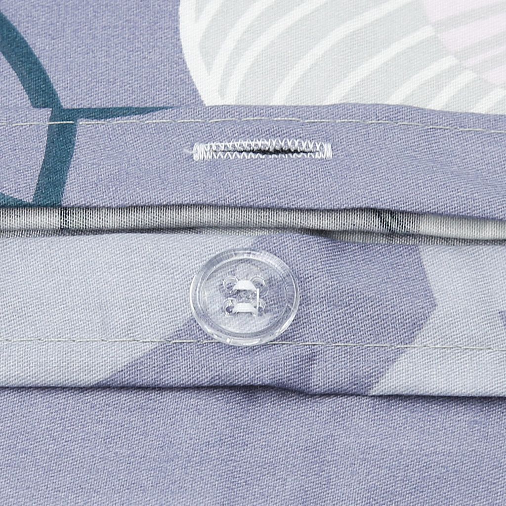 Пододеяльник Евростандарт Макси на пуговицах Эмилия 215х240см, твил-сатин 115г/м2, хлопок 100%, упаковка классическая ПВХ 28х41см, Домашняя мода (Россия)  фото 2