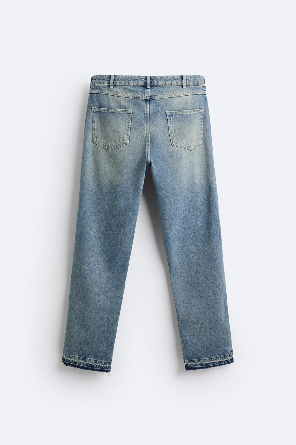 FLARED JEANS WITH ZIPS - Zara фото 8