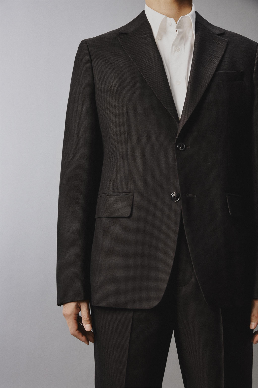 HOUNDSTOOTH SUIT BLAZER - Zara фото 14