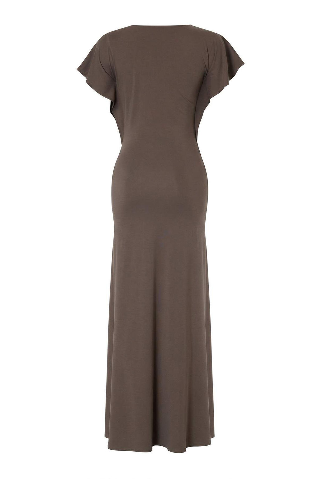 Trendyol Studio Collection Haki Bodycon Melek Kol K?sa Kollu Esnek Orme Elbise TWOSS26EL00393 - Trendyolmilla фото 6