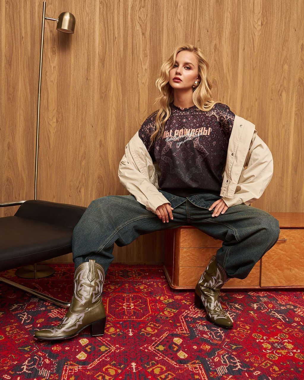 Свитшот Советский ковёр SSK001 - Sahar art lab фото 10