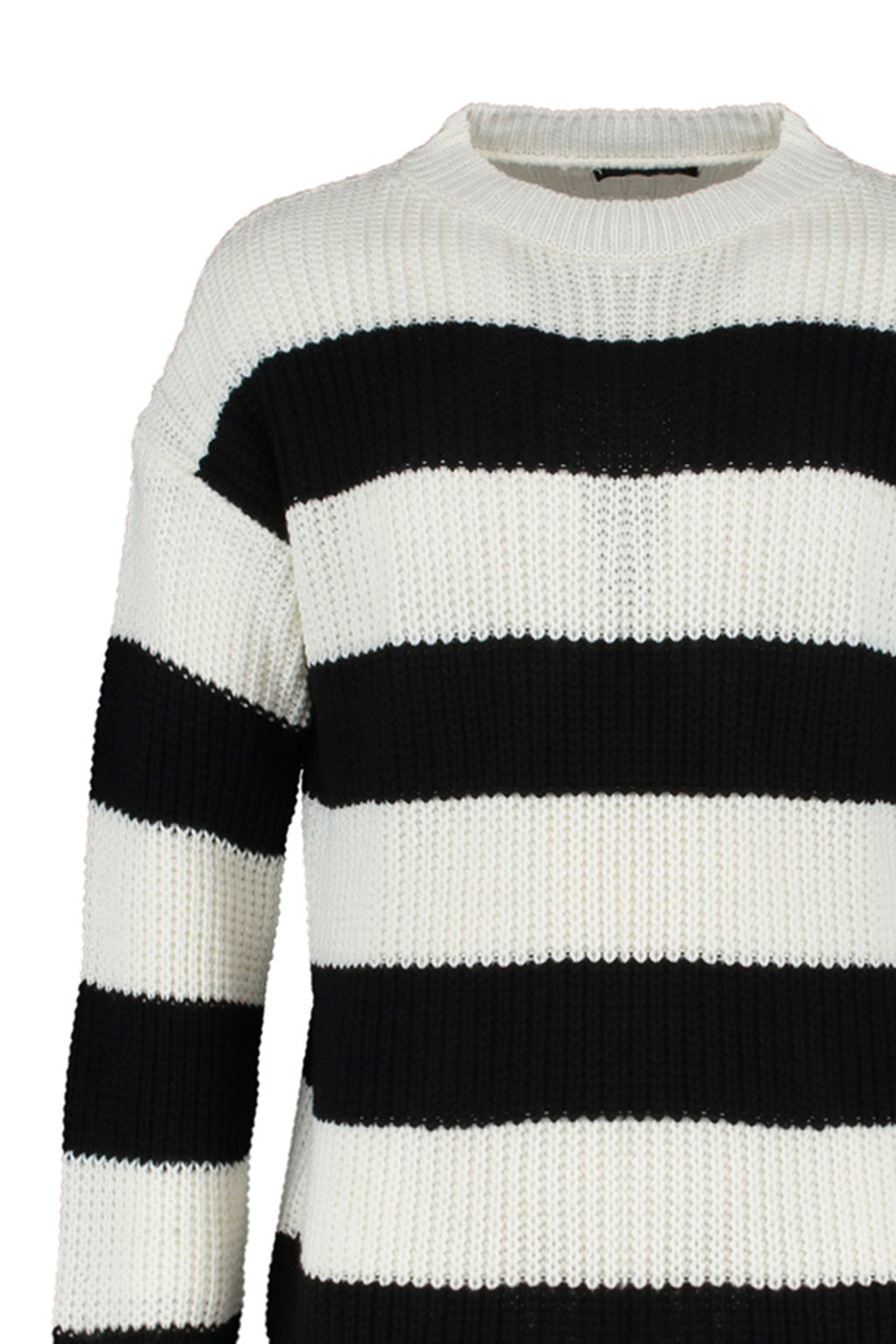 TRENDYOL MAN Koyu Yesil Casual Oversize Fit Genis Kal?p Bisiklet Yaka Cizgili Triko Kazak TMNAW23KZ00106 - Trendyolmilla фото 37